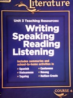 (image for) Glencoe Literature Course 4 Unit 3 Teaching Resources (TE)(P)