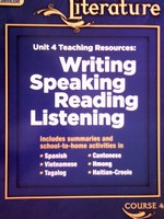 (image for) Glencoe Literature Course 4 Unit 4 Teaching Resources (TE)(P)