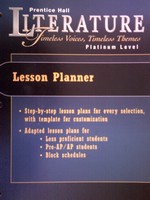 (image for) Literature Platinum Level Lesson Planner (P)