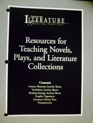(image for) Literature Resources for Teaching Novels Plays & Literature (P)