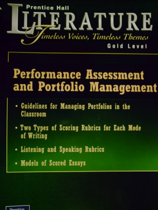 (image for) Literature Gold Level Performance Assessment & Portfolio (P)
