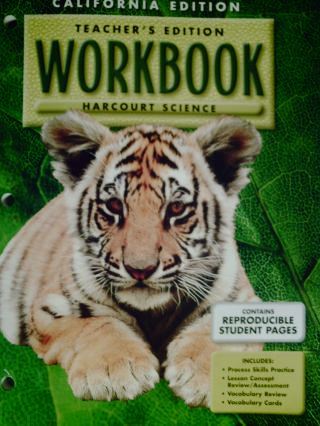 (image for) Harcourt Science 2 Workbook TE (CA)(TE)(P)