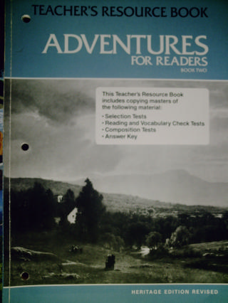 (image for) Adventures for Readers Book 2 Revised Heritage Edition (TE)(P) - Click Image to Close