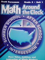 (image for) Math Around the Clock 5-1 Place Vlaue Addition & Subtraction (P)