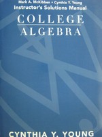 (image for) College Algebra ISM (TE)(P) by McKibben & Young