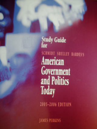 (image for) American Government & Politics Today 2005-2006 Study Guide (P)