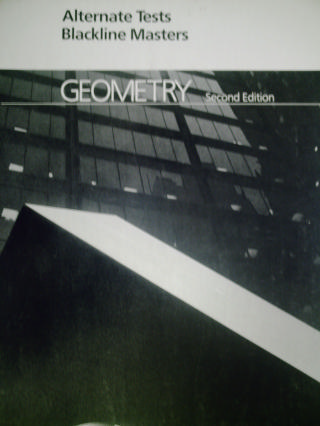 (image for) Scott Foresman Geometry 2nd Edition Alternate Tests BLM (P)