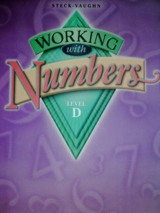 (image for) Working with Numbers D (P) by Diane Schnell