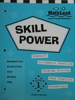 (image for) MathLand 1 Skill Power (P) by Brodie, Irvine, Reak, Roper,