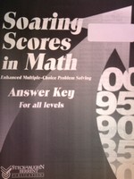 (image for) Soaring Scores in Math Answer Key for All Levels (P)