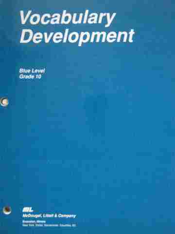 (image for) Vocabulary Development 10 Blue Level (P)