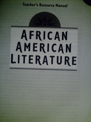 (image for) African American Literature Teacher's Resource Manual (TE)(P)