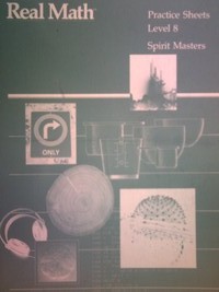(image for) Real Math 8 Practice Sheets Spirit Masters (P) by Willoughby,