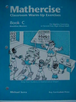 (image for) Mathercise Book C BLM (P) by Michael Serra