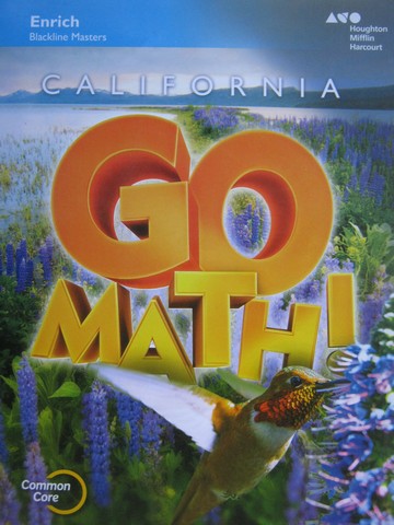 (image for) California Go Math! 4 Common Core Enrich Blackline Masters (P)