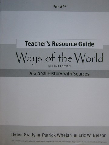(image for) Ways of the World 2nd Edition Teacher's Resource Guide (TE)(P)
