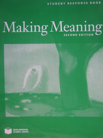(image for) Making Meaning 2nd Edition 2 Student Response Book (P)