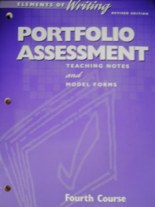 (image for) Elements of Writing 4th Course Revised Portfolio Assessment (P)