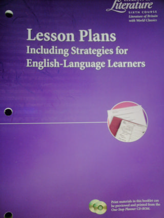 (image for) Elements of Literature 6th Course ELL Lesson Plans (P)