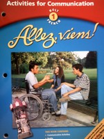 (image for) Allez, viens! 1 Activities for Communication (P)