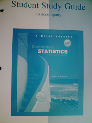 (image for) Elementary Statistics 4e Brief Version Student Study Guide (P)