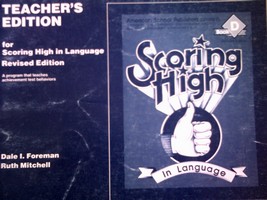Scoring High in Language Book D Revised TE (TE)(P) by Foreman (image for) Scoring High in Language Book D Revised TE (TE)(P) by Foreman