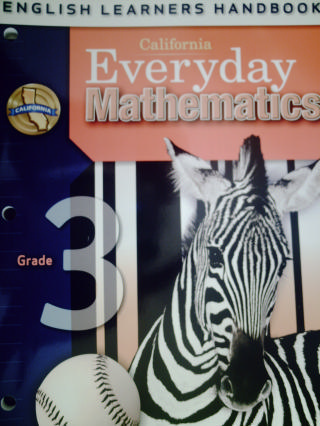 (image for) California Everyday Mathematics 3 English Learners Handbook (P)