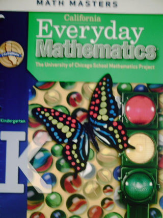 (image for) California Everyday Mathematics K Math Masters (CA)(P)