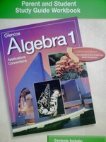 (image for) Glencoe Algebra 1 Parent & Student Study Guide Workbook (CA)(P)