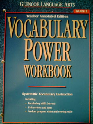 (image for) Vocabulary Power 6 Workbook TAE (TE)(P)