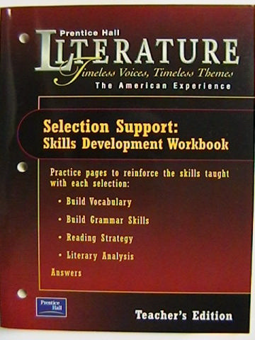 (image for) Literature American Experience Skills Development Workbook TE(P)