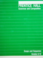 (image for) Grammar & Composition 6-12 Scope & Sequence (P)