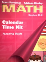 (image for) SFAW Math K-2 Calendar Time Kit Teaching Guide (TE)(P)