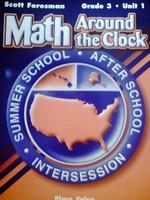(image for) SF Math Around the Clock Grade 3 Unit 1 (P)