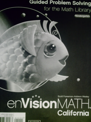 (image for) enVision Math California K Guided Problem Solving (CA)(P)