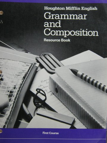 (image for) Grammar & Composition 1st Course Resource Book (P)