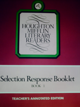 (image for) Literary Readers 1 Selection Response Booklet TAE (TE)(P)