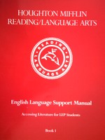 (image for) HM Reading/Language Arts English 1 Language Support Manual (P)