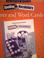 (image for) Spelling & Vocabulary 2 Letter & Word Cards (P)