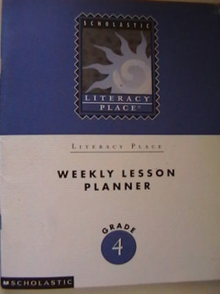 (image for) Literacy Place 4 Weekly Lesson Planner (P)