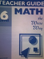 (image for) Math the Write Way Level 6 Teacher Guide (TE)(P) by Enright