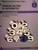 (image for) Problem Solving in Mathematics 8 BLM (TE)(P) by Brannan,