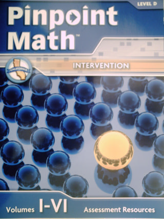 (image for) Pinpoint Math D Assessment Resources (CA)(P)
