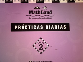 (image for) MathLand 2 Practicas Diarias (Spiral) by Charles, Brummett
