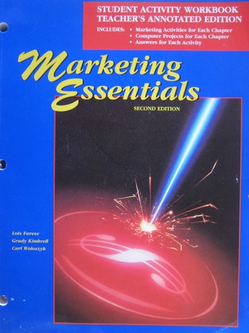 (image for) Marketing Essentials 2nd Edition Workbook TAE (TE)(P) by Farese,