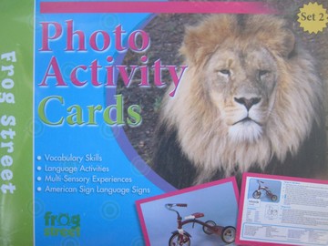 Frog Street Photo Activity Cards Set 2 (Card) (image for) Frog Street Photo Activity Cards Set 2 (Card)