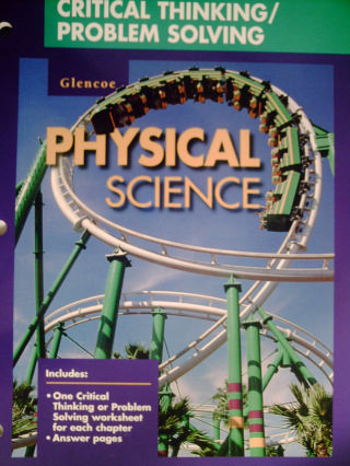 (image for) Glencoe Physical Science Critical Thinking/Problem Solving (P)