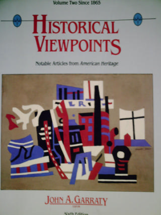 (image for) Historical Viewpoints 6th Edition Volume 2 Since 1865 (P)