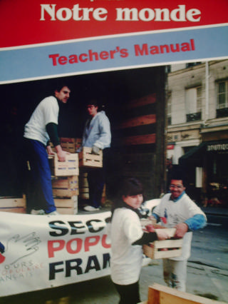 (image for) Notre Monde Teacher's Manual (TE)(P) by Klingen