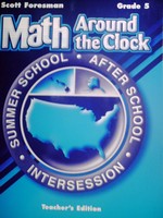 (image for) Math Around the Clock Grade 5 Teacher's Edition (TE)(P)